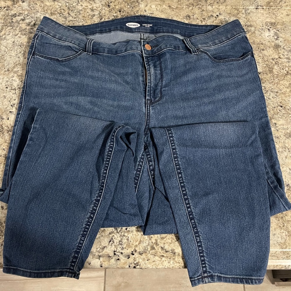 Old Navy Super Skinny Mid-Rise Jeans